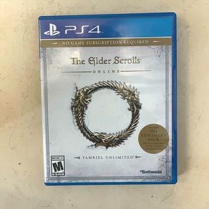 Elder Scrolls online PS4 game